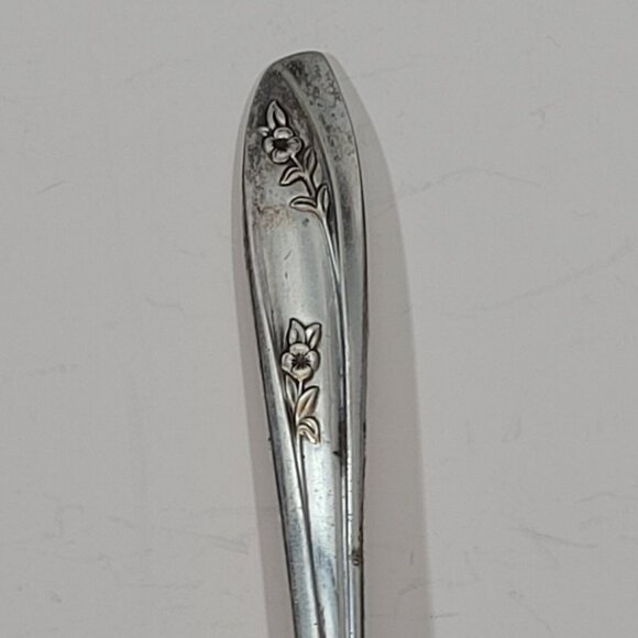 WM Rogers Lady Fair Pie Cake Server Silverplate 1957 - Picture 4 of 4